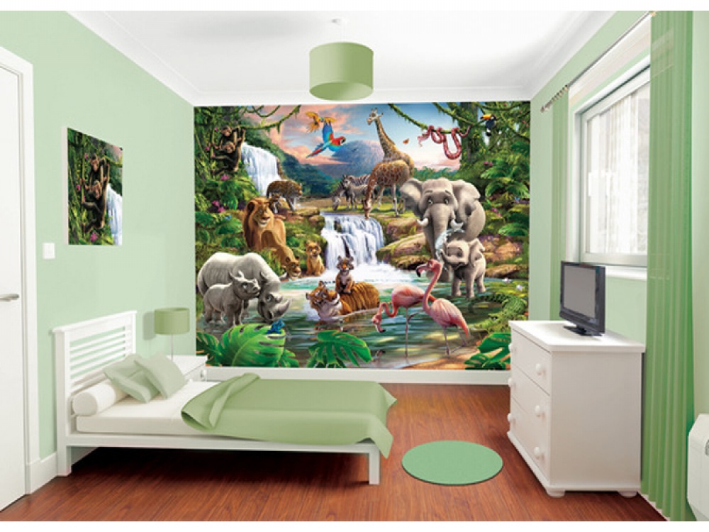 boys jungle bedroom