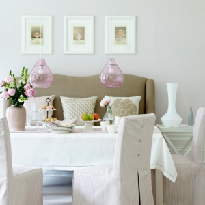 Blush Pink Accents Home