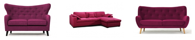 aubergine purple sofas