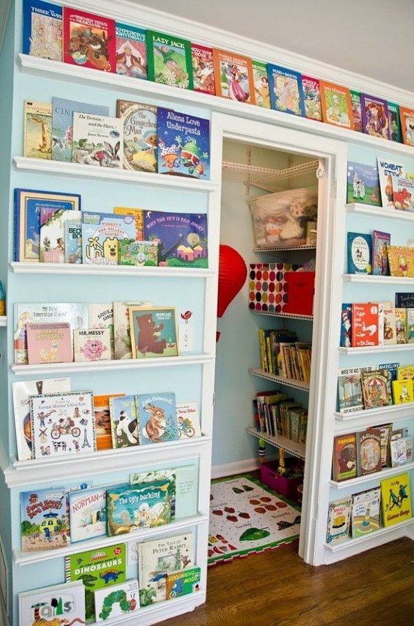 Kids bedroom shelving clearance ideas